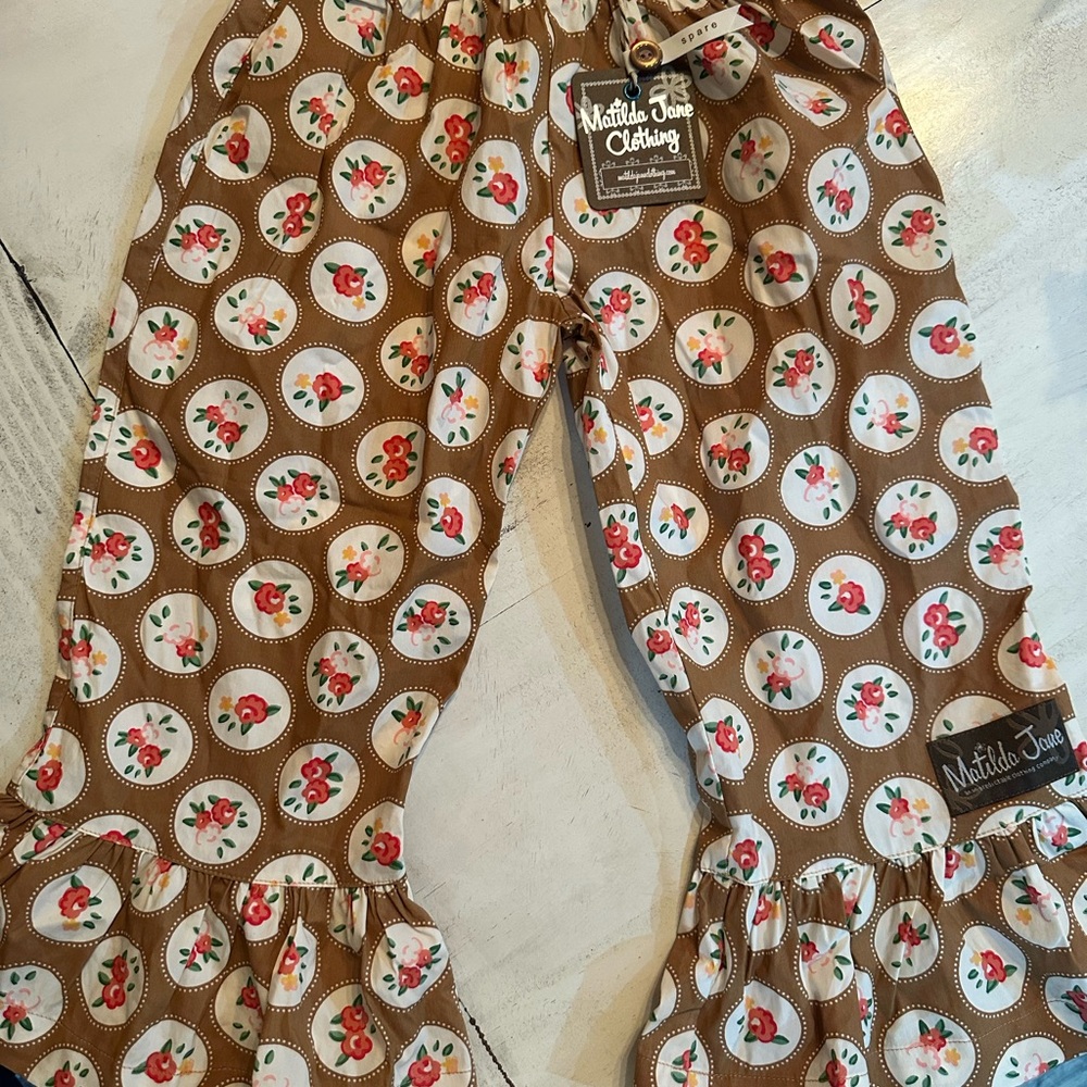 Matilda Jane Brown Floral Pants